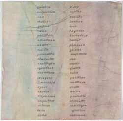 List, Nereid: Galatea – Dexamene by Simon Lewty <span class='artist-suffix'>1941-2021</span>