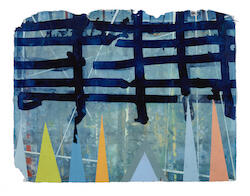 Invention 4 – after Gawthorpe quilt collection by Kevin Laycock